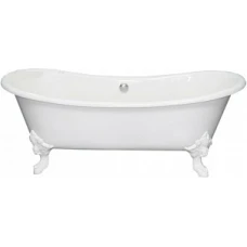 Чугунная ванна Elegansa Nadia 180х80 белые ножки