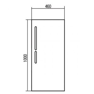 Зеркало Акватон Эклипс 46 1A129002EK010