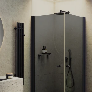 Душевой уголок Maybah Glass на монопетлях 80х80 MGY-1296-6 Графит