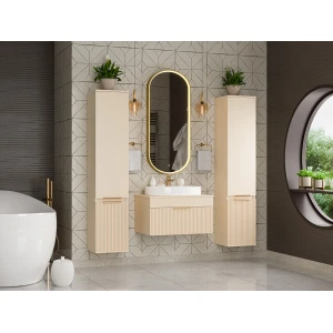 Тумба под раковину Brevita Enfida 70 подвесная (бежевая)