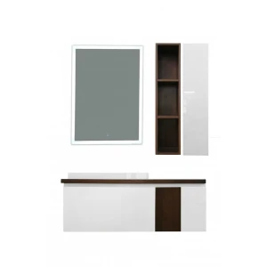 Шкаф навесной Эстет Malibu 20 R белый