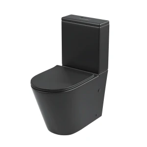 Унитаз напольный Grossman GR-4458BMS черный матовый