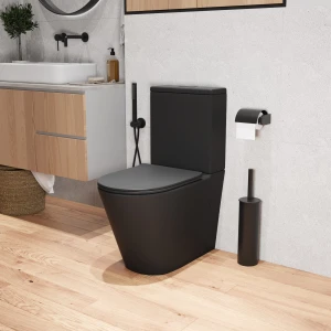 Унитаз напольный Grossman GR-4458BMS черный матовый