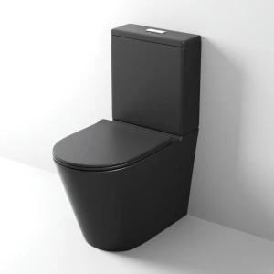 Унитаз напольный Grossman GR-4458BMS черный матовый