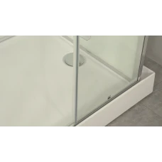 Душевая кабина Timo Premium HELMA H-520L-T-CH/C 90х120х220, стульчик прозрачный