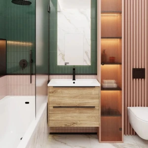 Тумба под раковину La Fenice Tesoro Kanzas 100 коричневый