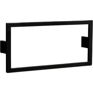 Ручка скоба La Fenice Cubo Nero черная 80 мм., два ящика