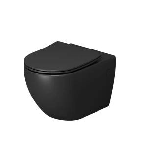 Унитаз подвесной Grossman GR-4411BMSQ черный матовый