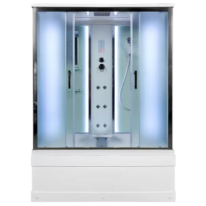 Душевой бокс DTO EM 4516 160x85 LED с подсветкой и гидромассажем