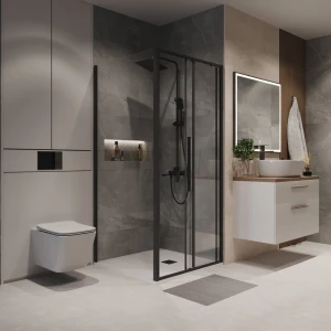 Душевое ограждение Niagara Nova NG-84-10AB-A90B-34 100х90