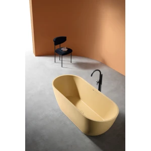 Ванна из искусственного камня ABBER Frankfurt AM9941MS 170х75 песочная матовая